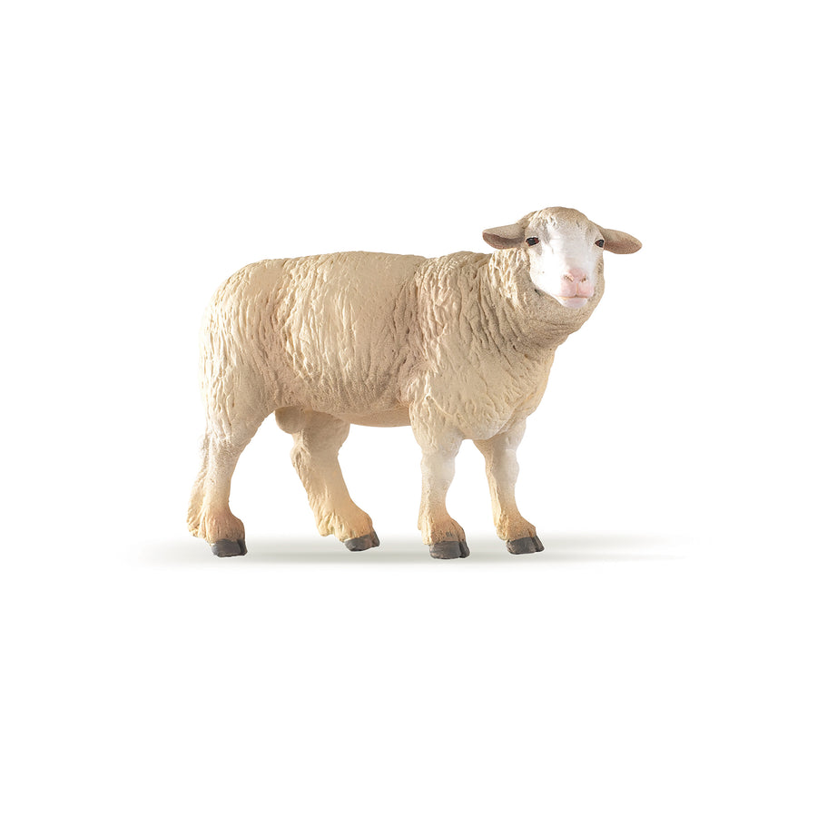 Mini PLUS Ferme (Tube, 12 pcs) Papo en PVC, Collection MINI PAPO, jouet éducatif idéal pour enfants