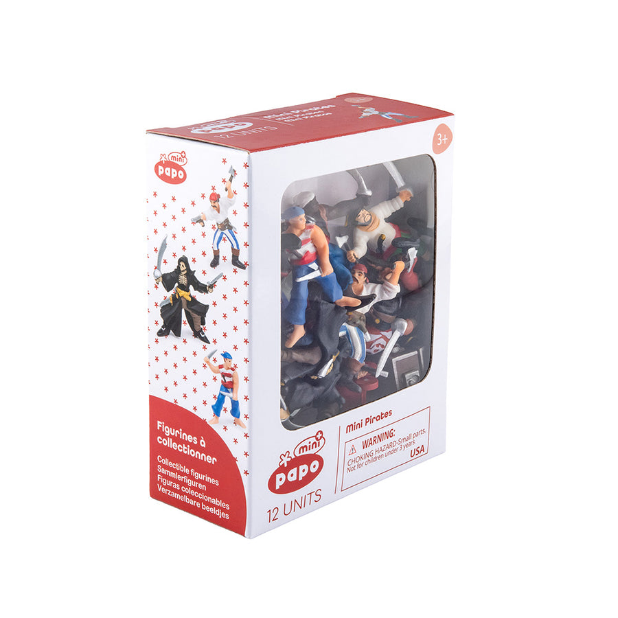 Figurine Mini PLUS Pirates & corsaires, 12 pièces