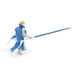 Roi au dragon bleu Papo en PVC, Collection Médiéval, jouet éducatif idéal pour enfants et collectionneurs