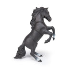 Cheval cabré noir Papo en PVC, Collection chevaux, jouet éducatif idéal pour enfants et collectionneurs