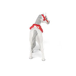 Cheval Arabe blanc en tenue de parade Papo en PVC, Collection chevaux, jouet éducatif idéal pour enfants et collectionneurs