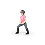 Figurine L'enfant cavalière Papo en PVC, Collection chevaux, jouet éducatif idéal pour enfants et collectionneurs