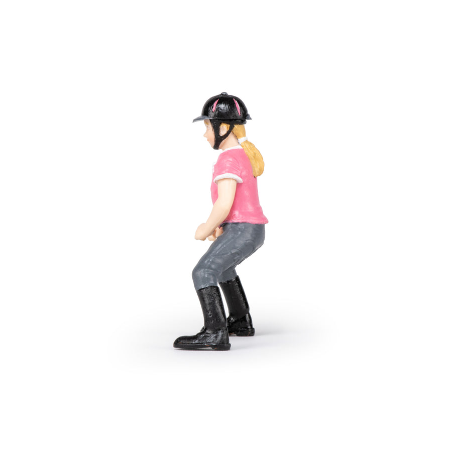 Figurine L'enfant cavalière Papo en PVC, Collection chevaux, jouet éducatif idéal pour enfants et collectionneurs
