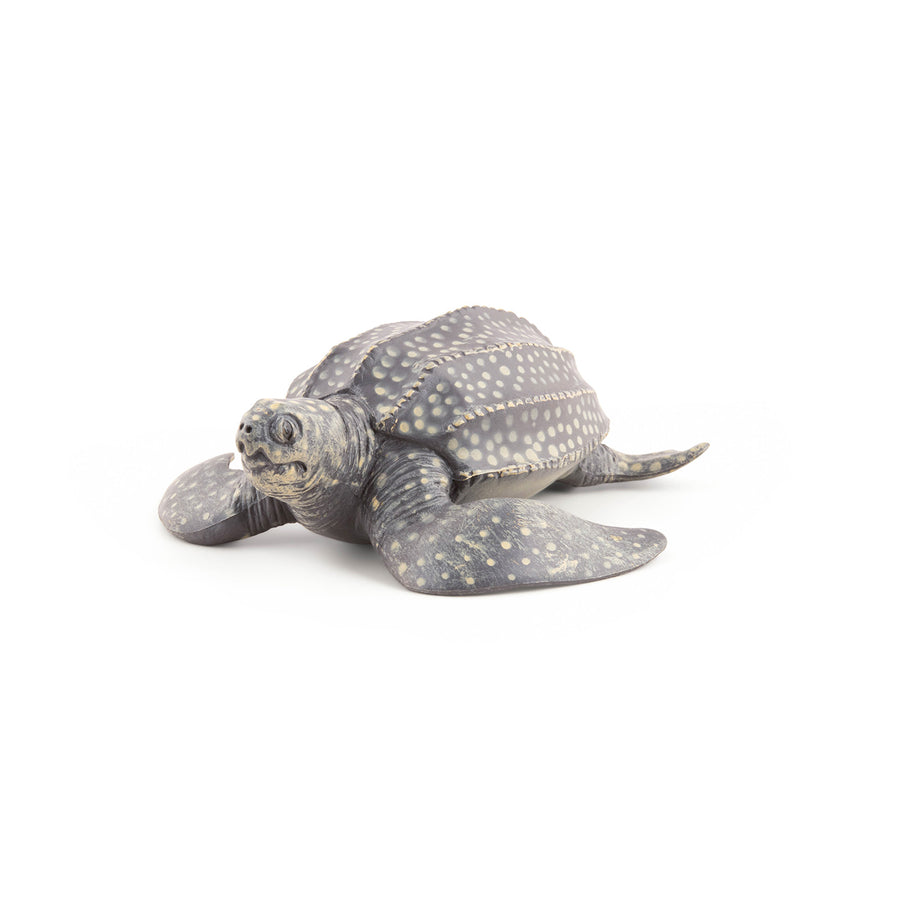 Tortue Luth Papo en PVC, Collection animaux marins, jouet éducatif idéal pour enfants et collectionneurs