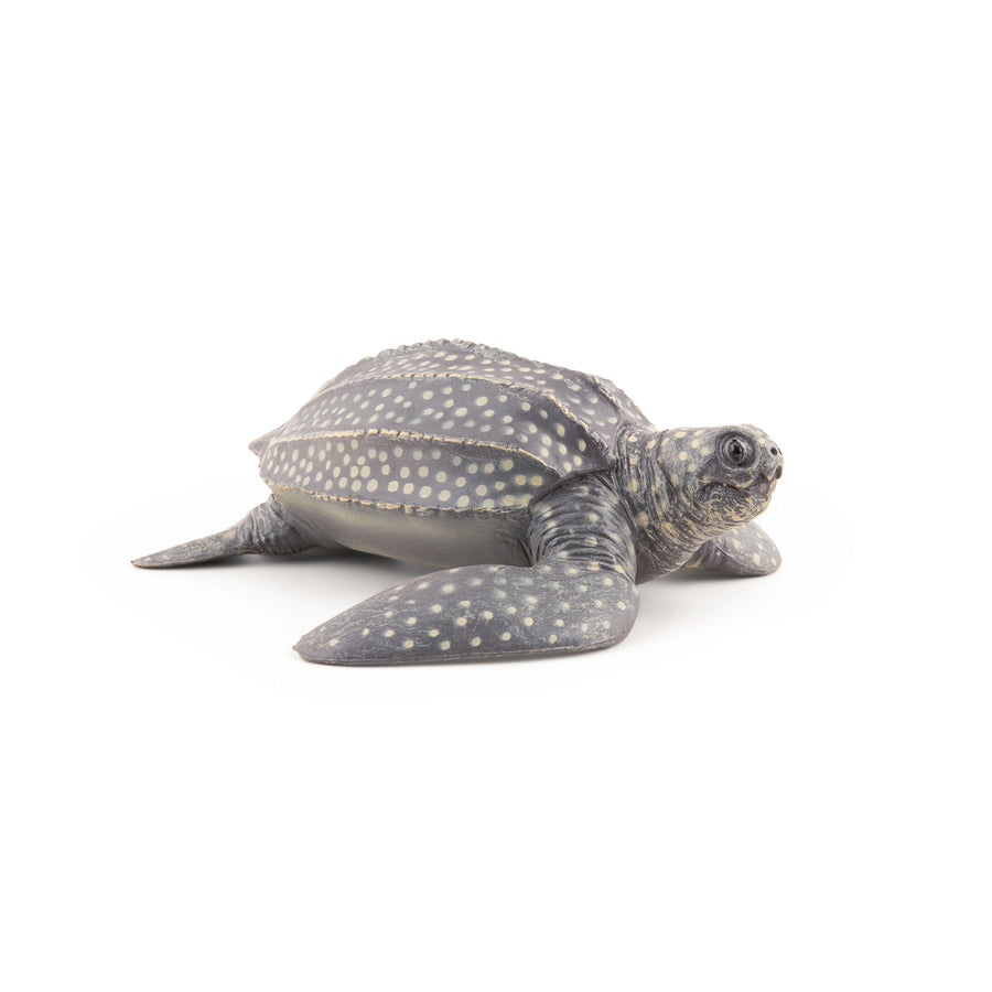 Tortue Luth Papo en PVC, Collection animaux marins, jouet éducatif idéal pour enfants et collectionneurs